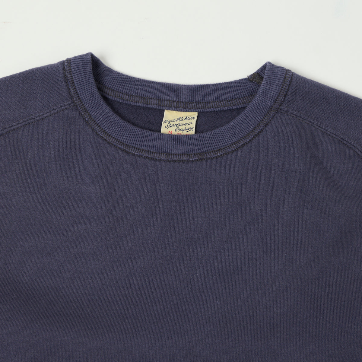 Buzz Rickson's Raglan Sleeve Freedom Sweatshirt - Navy