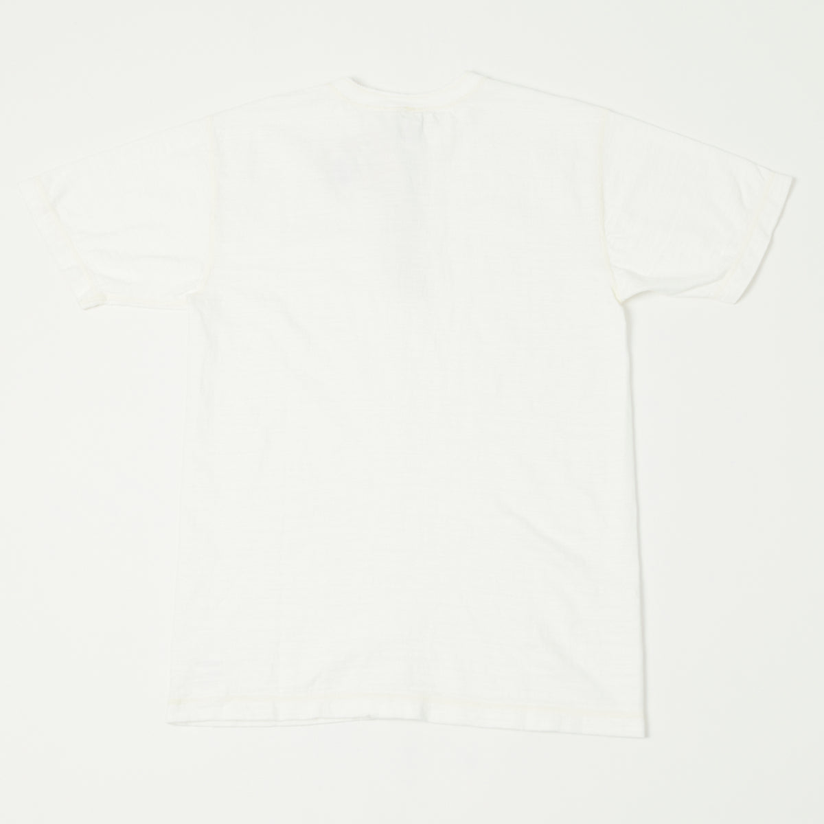 Buzz Rickson's Slub Henley T-Shirt - White