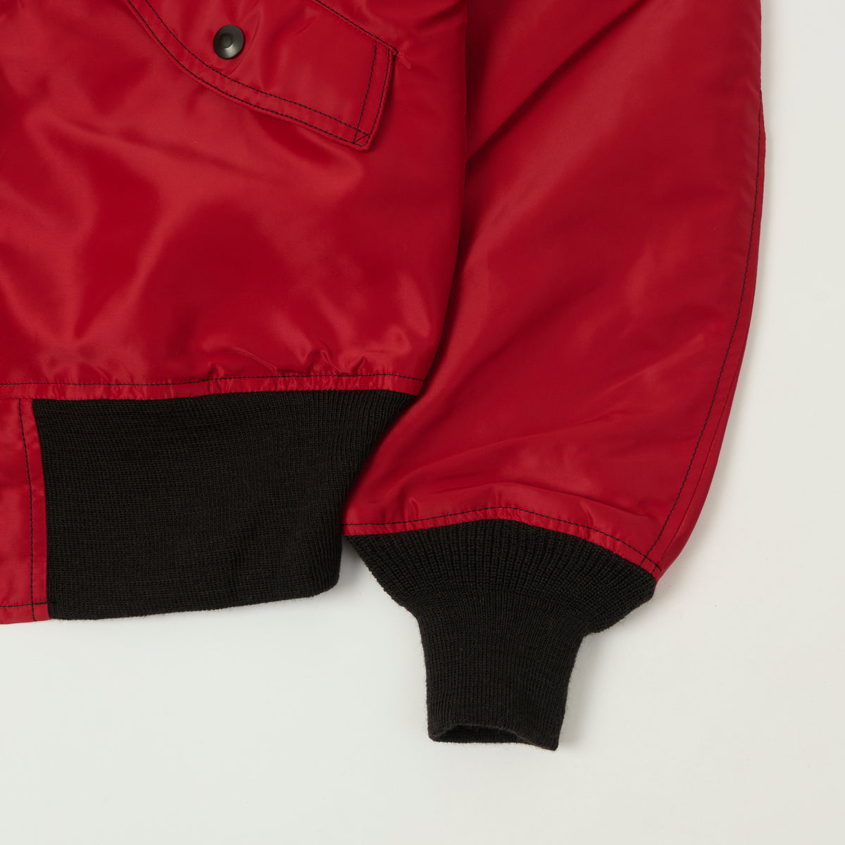 Buzz Rickson's L-2B 'Scorpion' Light Weight Flight Jacket - Red