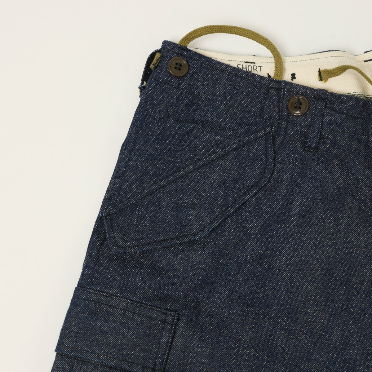 Buzz Rickson's M-1951 Denim Civilian Shorts - Rinsed