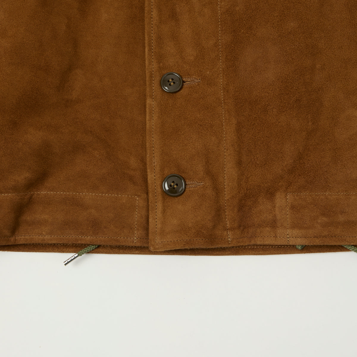 Buzz Rickson's ‘Aviation Associates’ Horsehide Civilian Model N-1 Deck Jacket - Brown