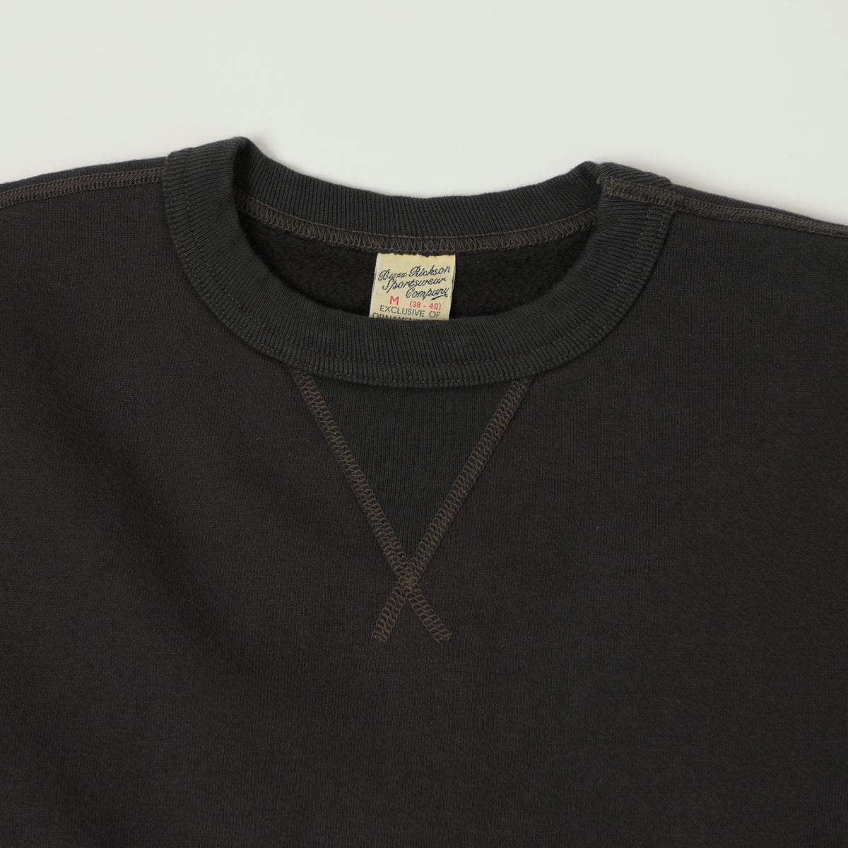 Buzz Rickson's Classic Sweatshirt - Black