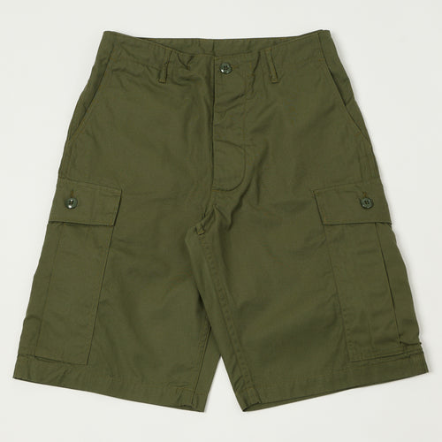 Buzz Rickson's Tropical Combat Shorts - Olive Drab