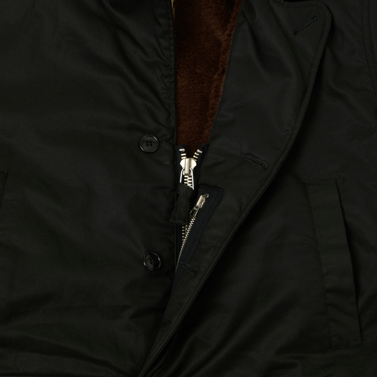 Buzz Rickson's William Gibson U.S. Navy AL-1 Flight Jacket - Black
