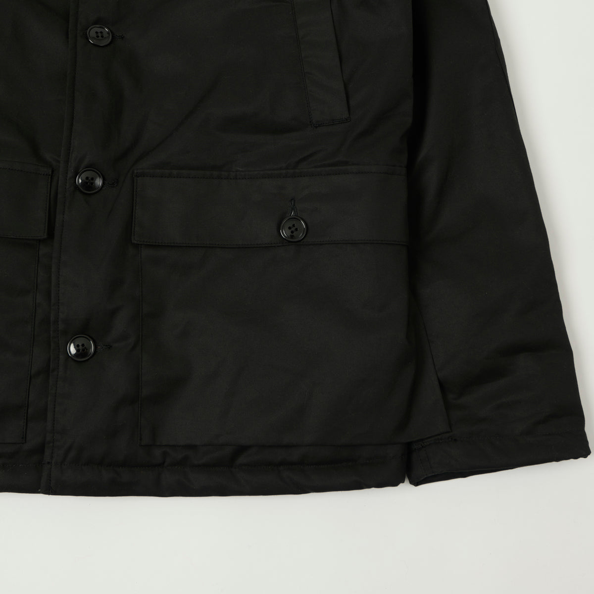 Buzz Rickson's William Gibson U.S. Navy AL-1 Flight Jacket - Black