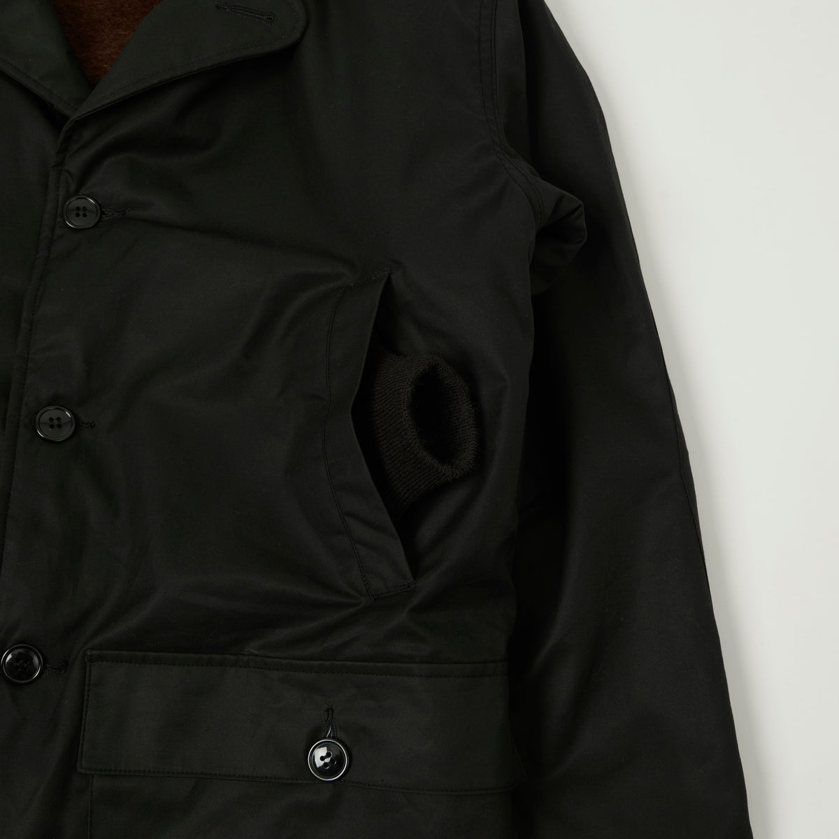 Buzz Rickson's William Gibson U.S. Navy AL-1 Flight Jacket - Black