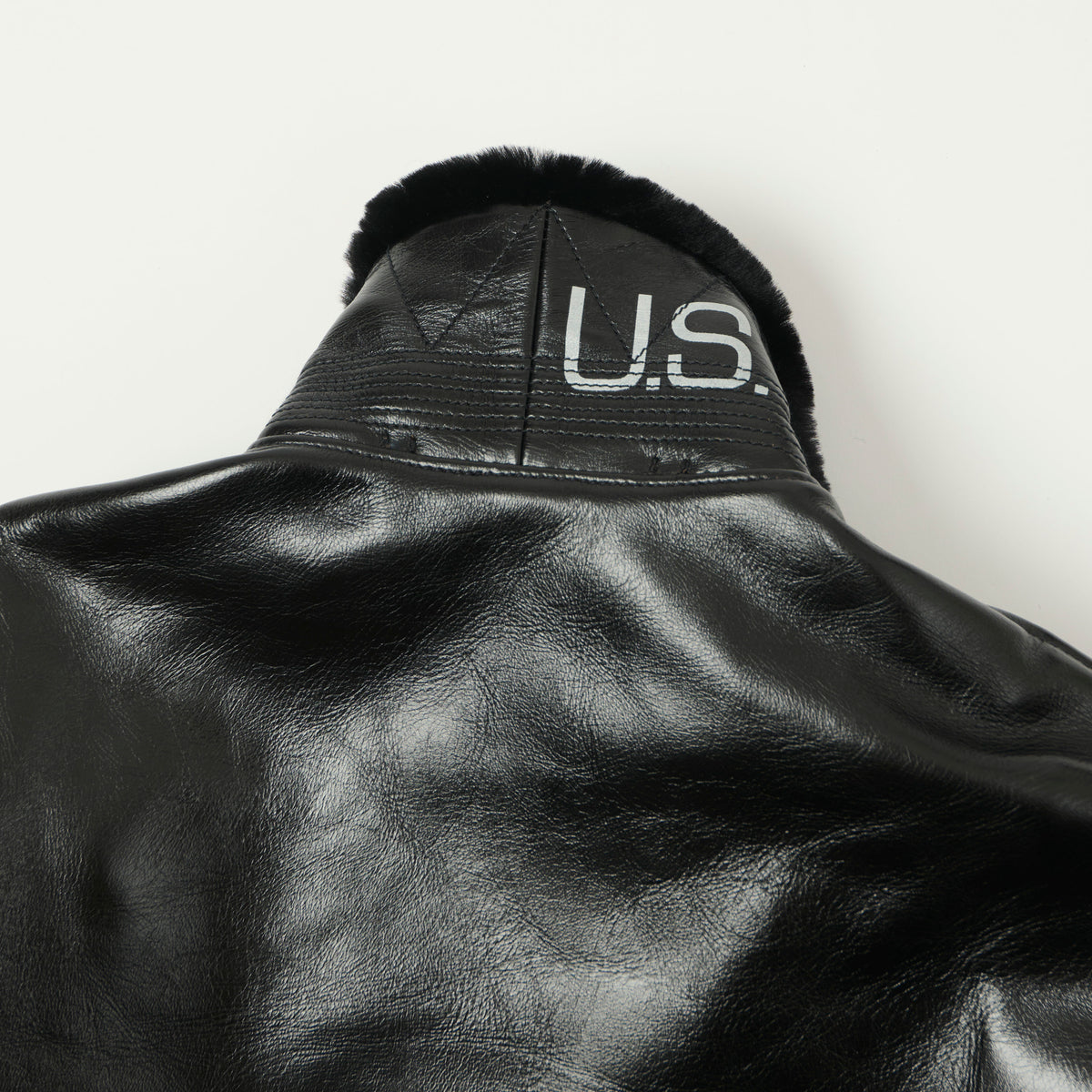 Buzz Rickson's William Gibson Type AN-J-3A Horsehide Flight Jacket - Black