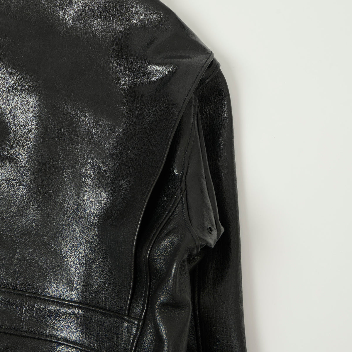 Buzz Rickson's William Gibson Type G-1 Goatskin Flight Jacket - Black