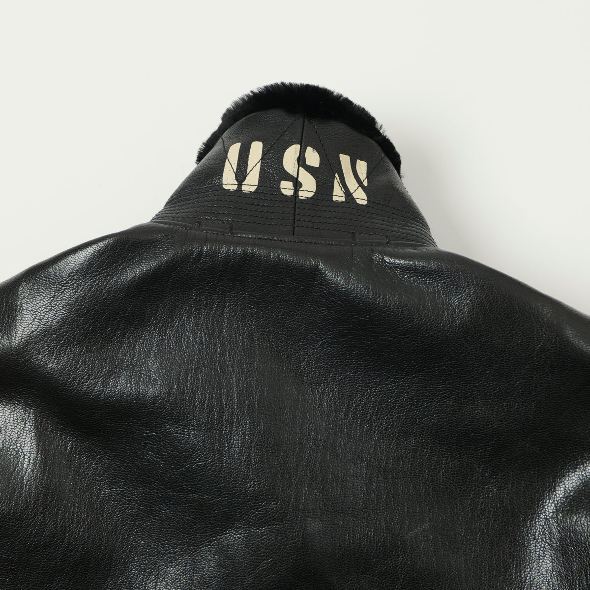 Buzz Rickson's William Gibson Type G-1 Goatskin Flight Jacket - Black