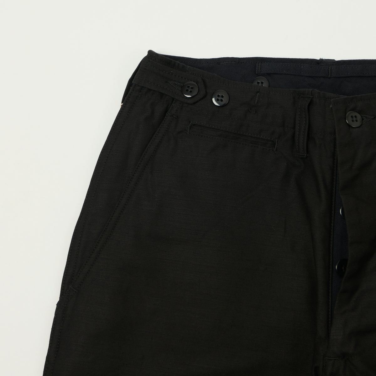Buzz Rickson's x William Gibson U.S. Army M-53 Trouser - Black