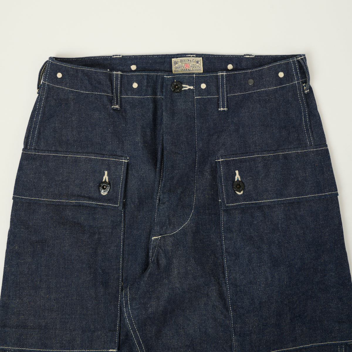 Buzz Rickson's Marine Corps M-1944 Denim Utility Trouser - One Wash