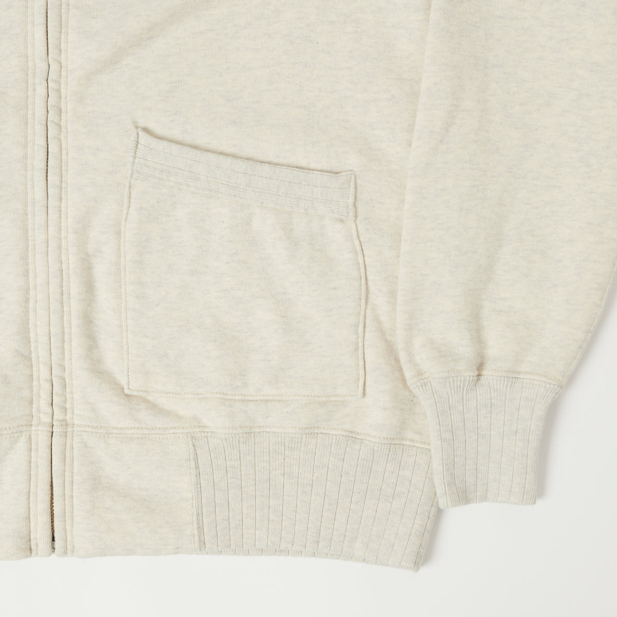 Buzz Rickson's U.S. Army Air Forces Zip Sweatshirt - Oatmeal