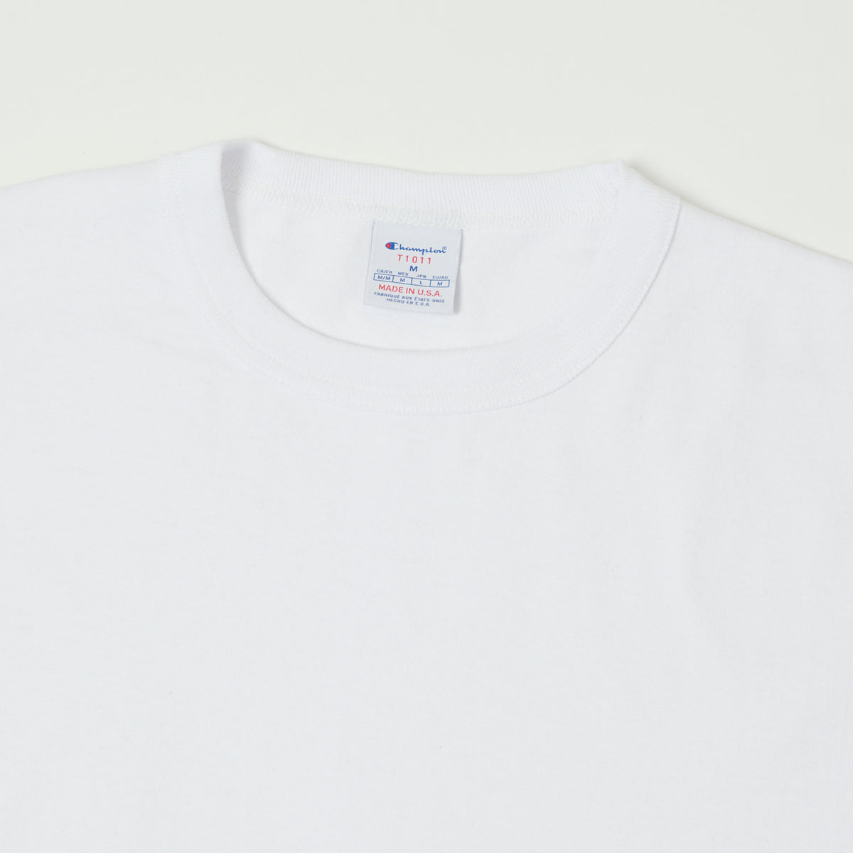 Champion Made in USA Crewneck Tee - White