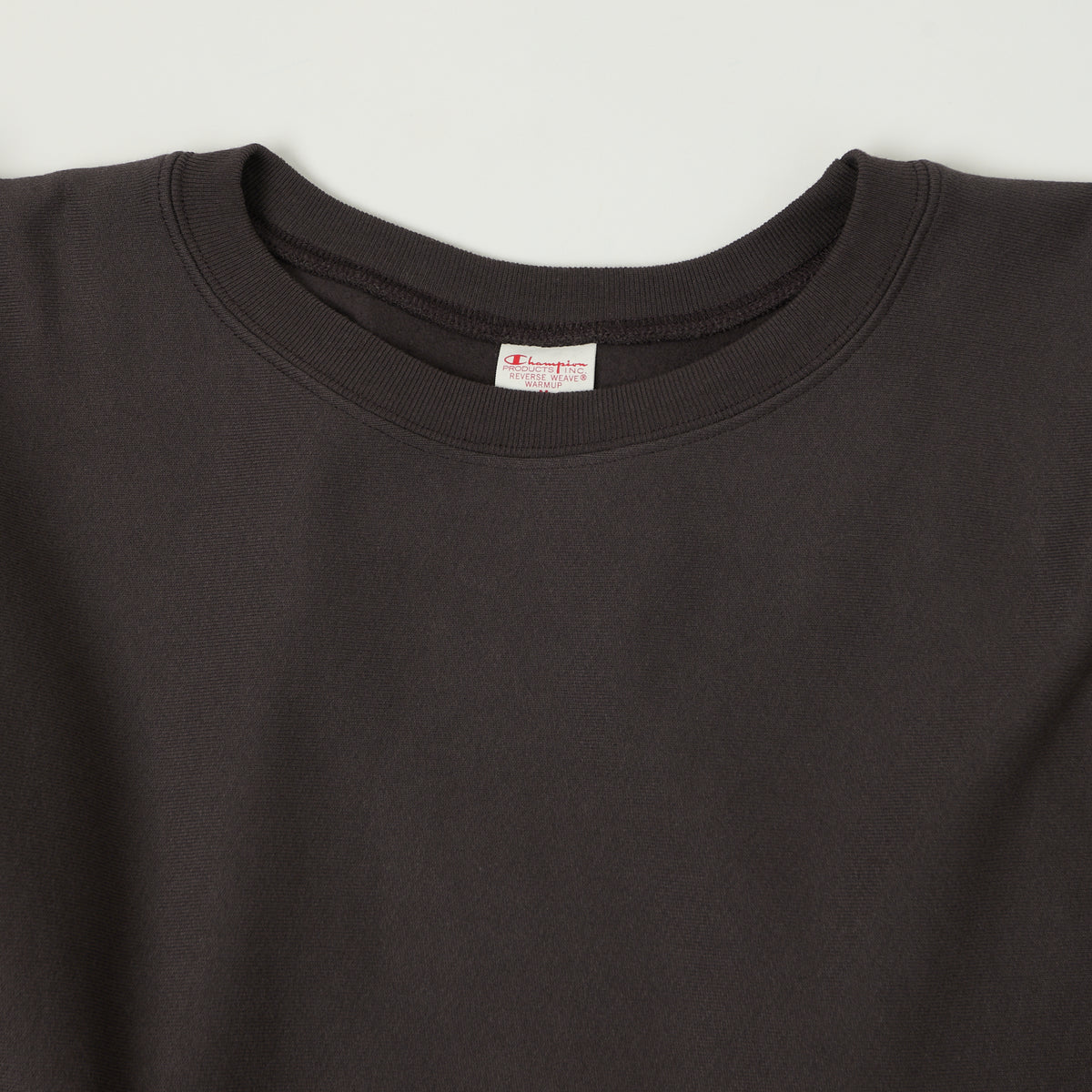 Champion Made in USA Reverse Weave Crewneck Sweatshirt - Brown
