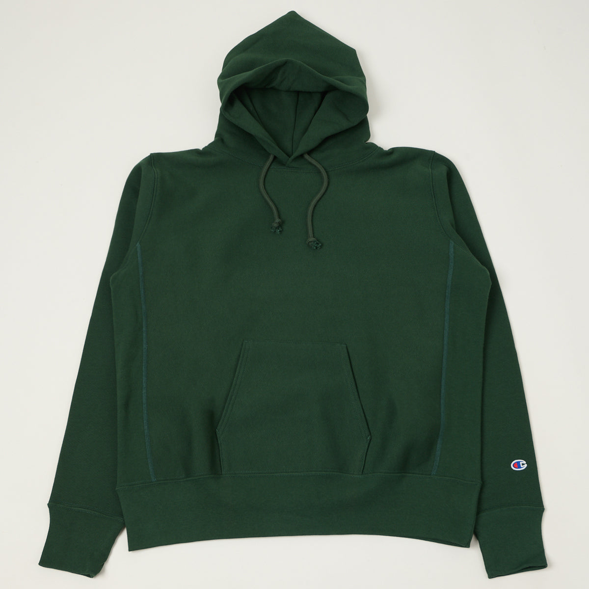 Champion Made in USA Reverse Weave Hoodie - Moss Green