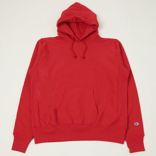 Champion Made in USA Reverse Weave Hoodie - Cardinal Red