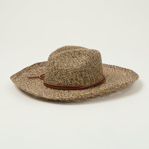 Chamula Brisa Forma Aguacate Ala Grande Hat - Black/Multi