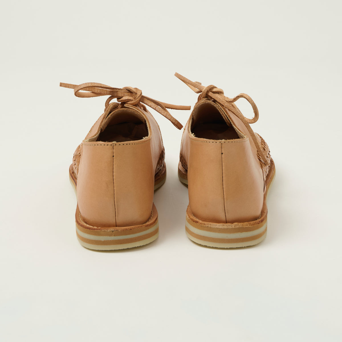 Chamula Woven Veracruz Shoe - Tan