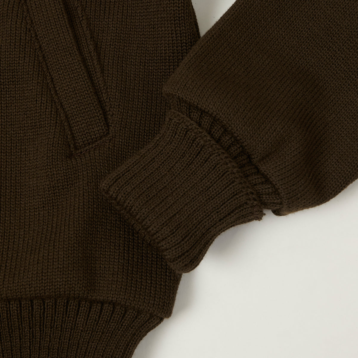 Dehen 1920 'Full-Throttle' Moto-Sweater - Brown
