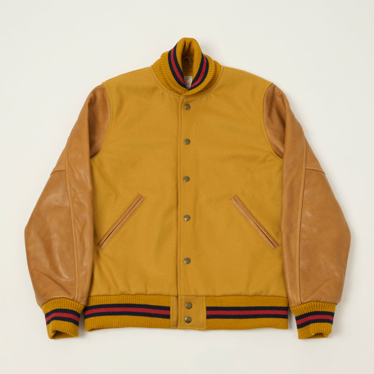 Dehen 1920 Varsity Jacket - Old Gold