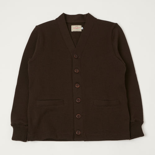 Dehen 1920 Classic Cardigan - Brown