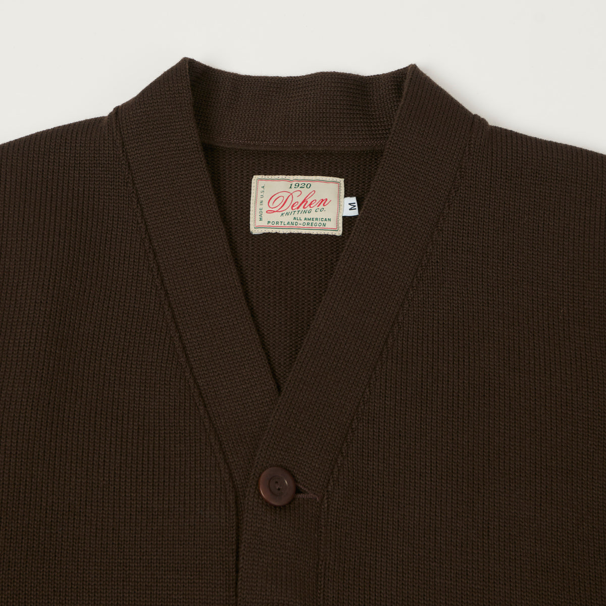 Dehen 1920 Classic Cardigan - Brown