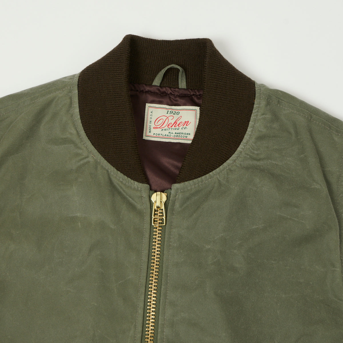 Dehen 1920 Flight Vest - Light Moss