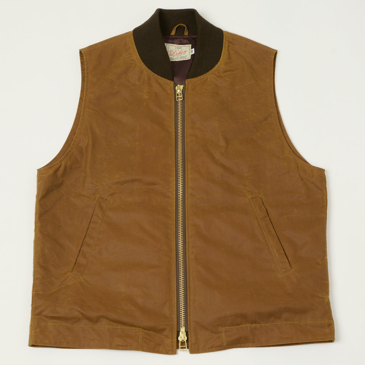 Dehen 1920 Flight Vest - Gold