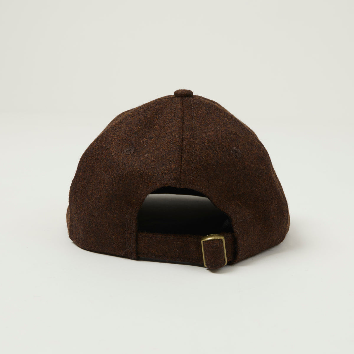 Dehen 1920 Melton Wool Baseball Hat - Red Oak