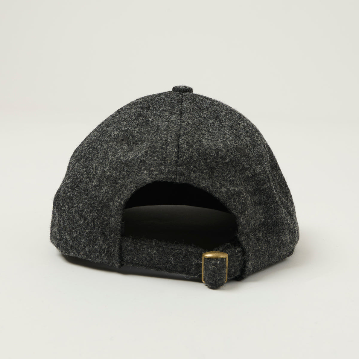 Dehen 1920 Melton Wool Baseball Hat - Granite