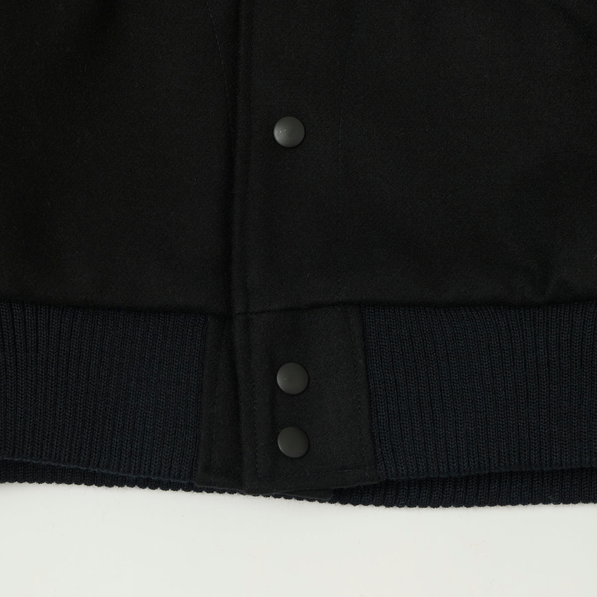 Dehen 1920 Varsity Jacket - Black/Black