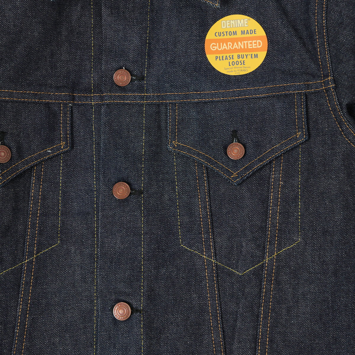Denime Lot. 233 Type III Denim Jacket - Raw Indigo