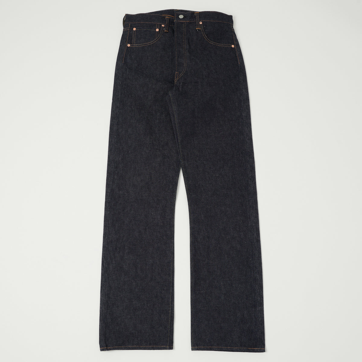 Denime Lot. 220A 'Offset Model' Regular Straight Jean - Raw