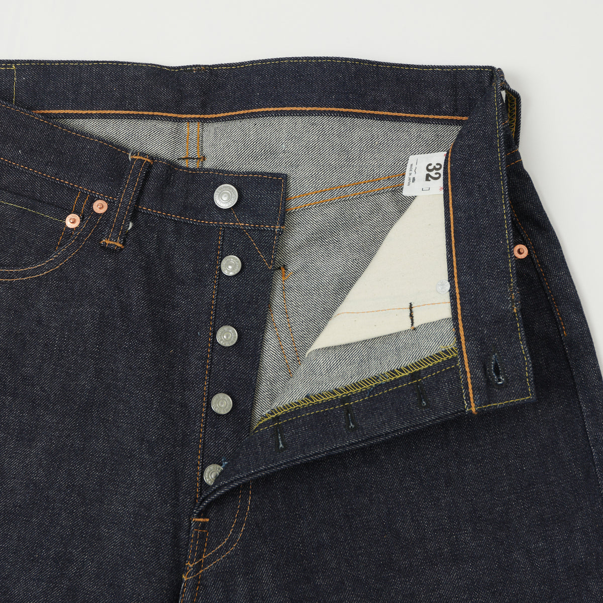 Denime Lot. 221 Regular Tapered Jean - Raw