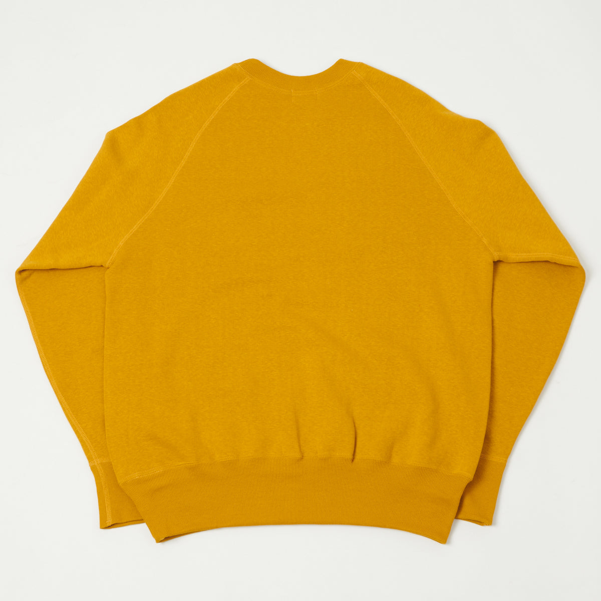Denime Lot. 261 4-Needle Raglan Sweatshirt - Yellow