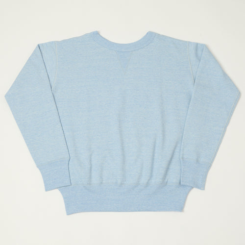 Denime Lot. 268 '88/12' 4 Needle Crew Neck Sweatshirt - Heather Blue
