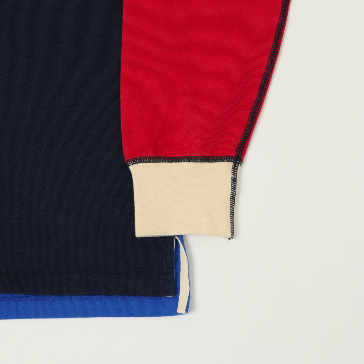 Drake's Classic Rugby Shirt - Red/Yellow/Blue/Green