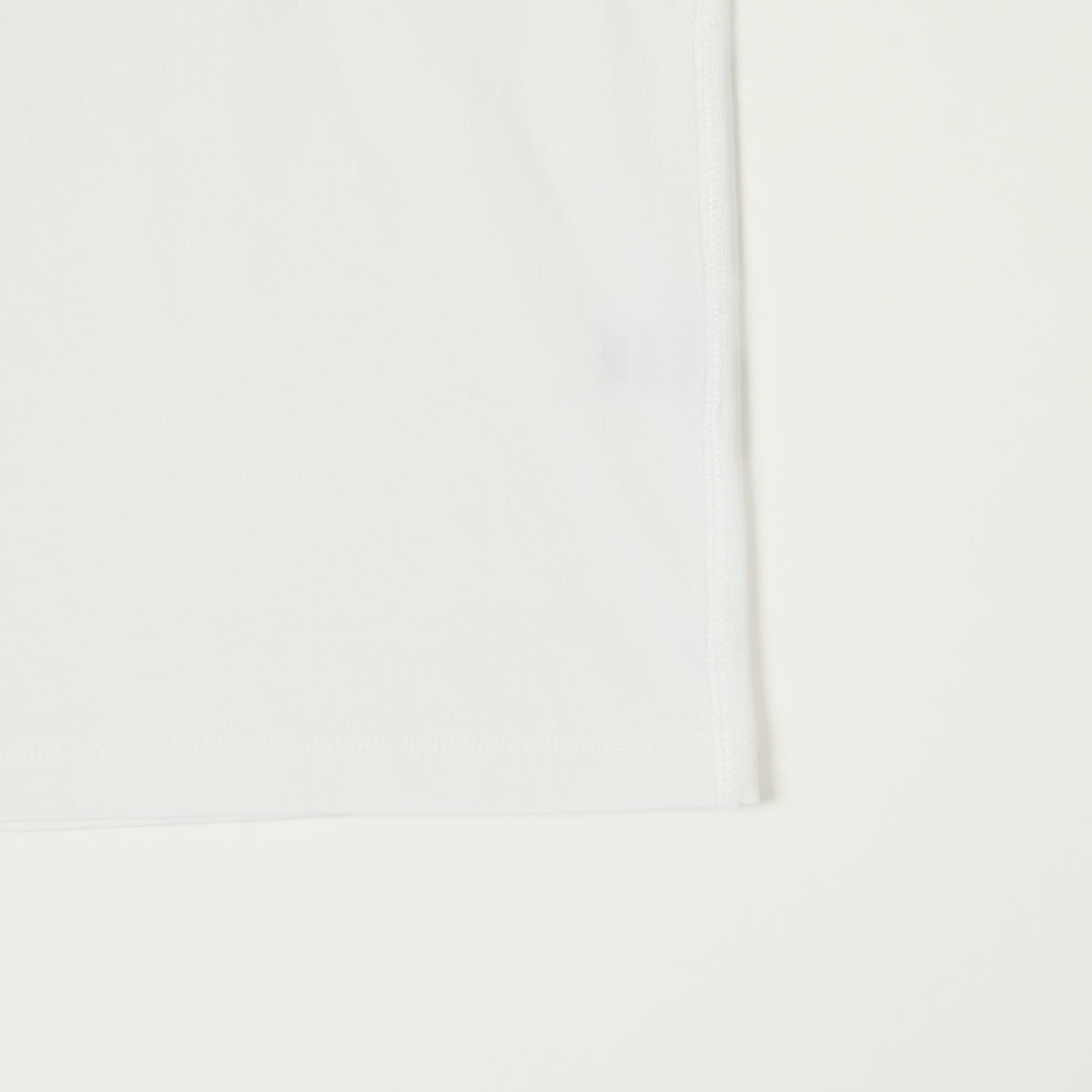 Drake's Cotton Crew Neck Ringer T-Shirt - White/Blue