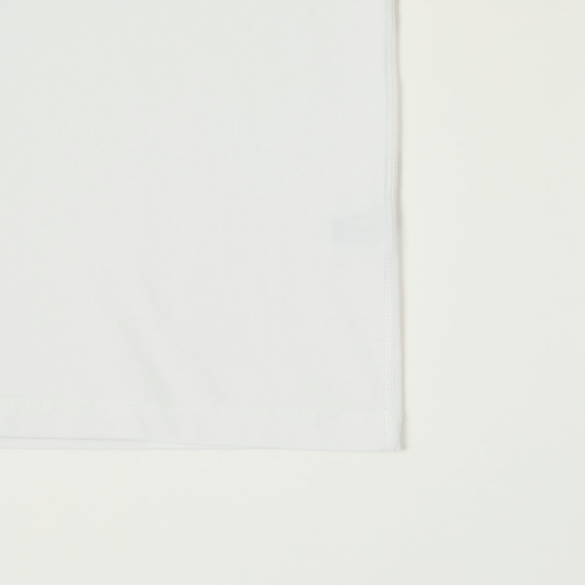 Drake's Cotton Crew Neck Ringer T-Shirt - White/Red