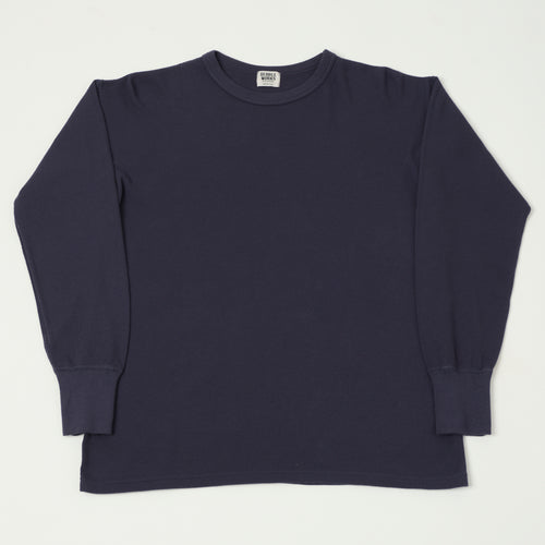 Dubbleworks Long Sleeve Thermal Tee - Navy