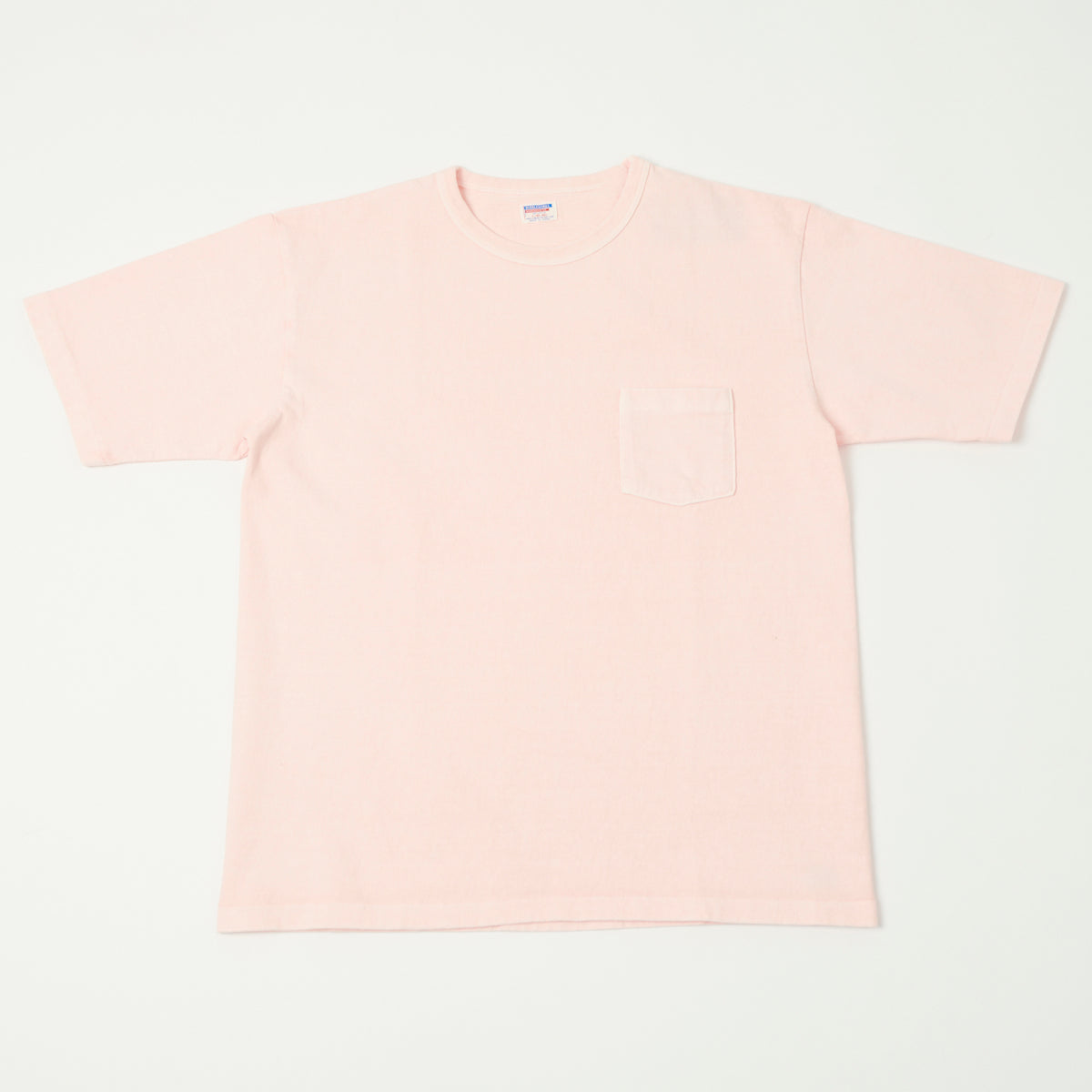 Dubbleworks Heavy Fabric Pigment Dye Pocket Tee - Pink