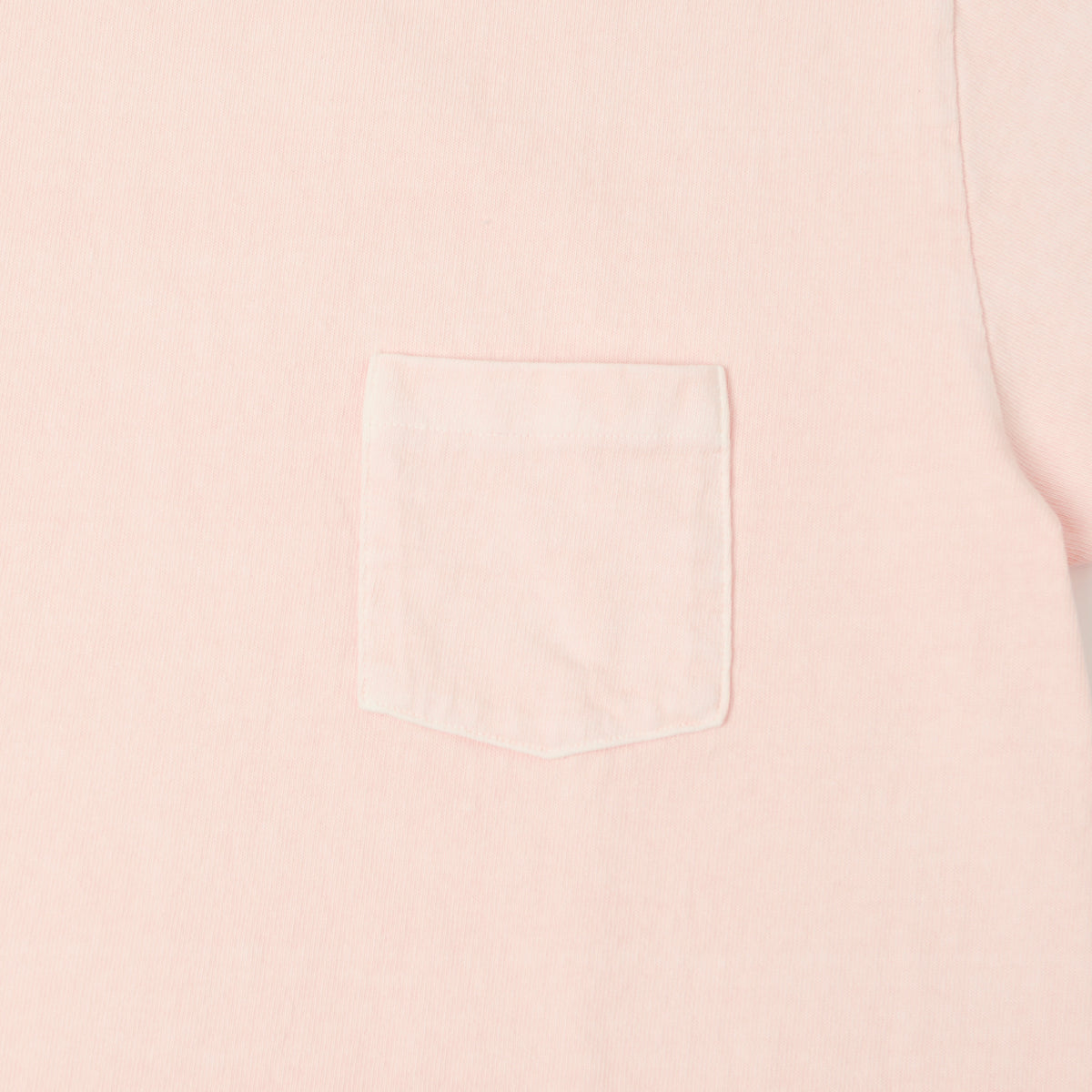 Dubbleworks Heavy Fabric Pigment Dye Pocket Tee - Pink