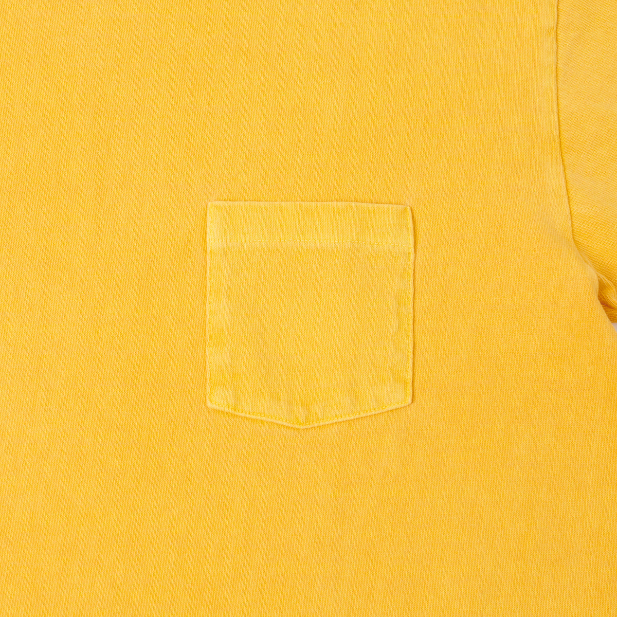 Dubbleworks Heavy Fabric Pigment Dye Pocket Tee - Gold