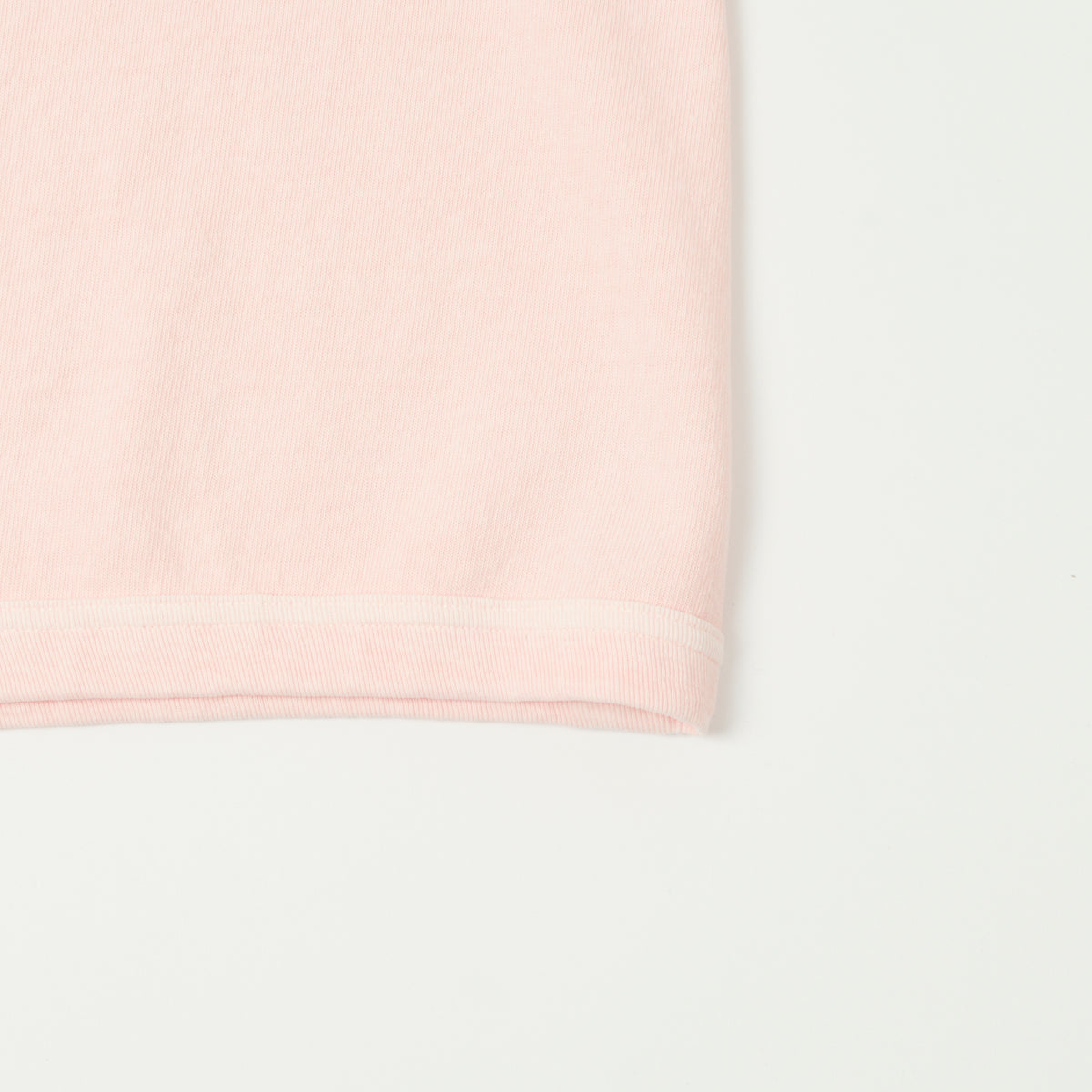 Dubbleworks Heavy Fabric Raglan Sleeve Pigment Dye Tee - Pink