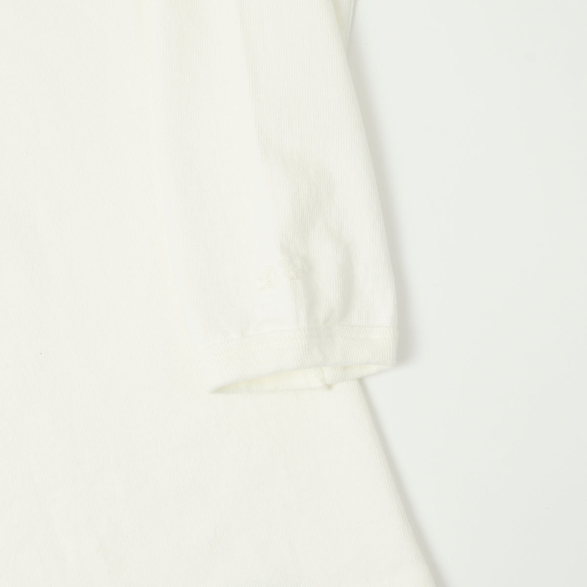 Dubbleworks Heavy Fabric Long Sleeve Tee - Off White