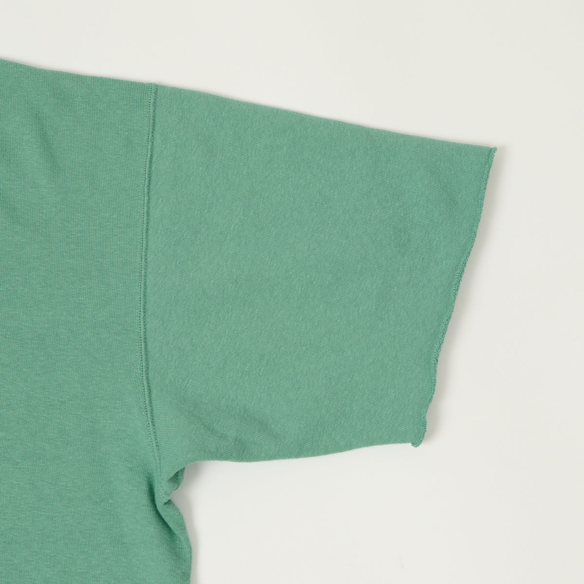 Dubbleworks Cut Off Sleeve Sweat Polo Shirt - Emerald