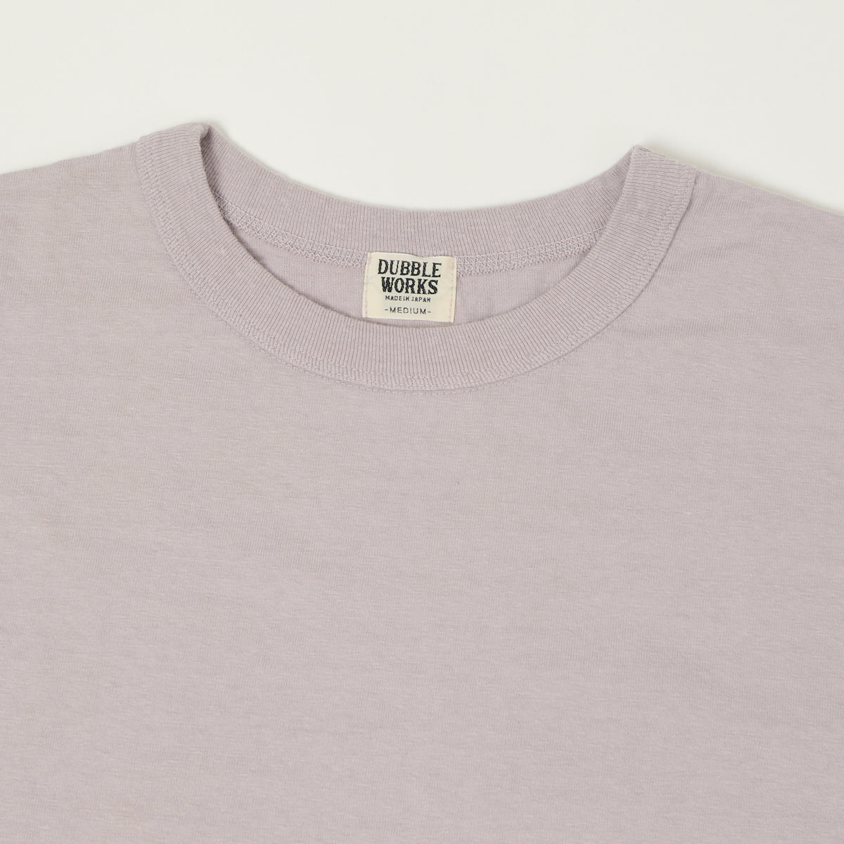 Dubbleworks Fallen Cotton Mid Weight Tee - Lavender