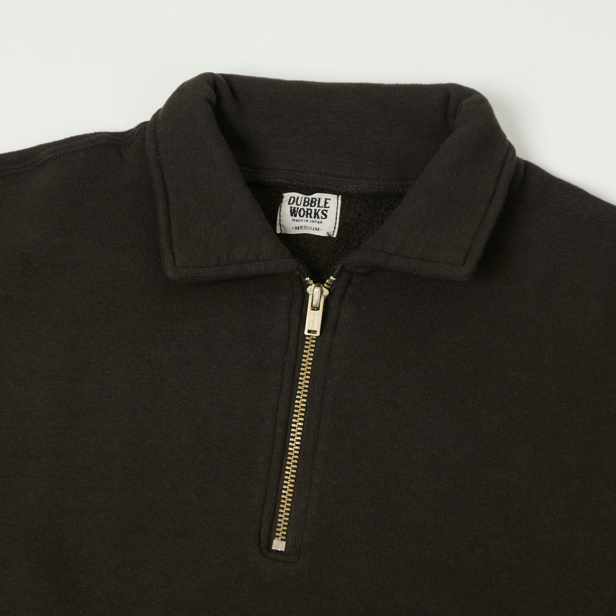 Dubbleworks Tsuriami Quarter Zip Sweatshirt - Sumikuro