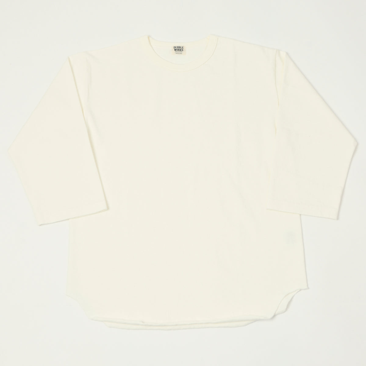 Dubbleworks Heavy Fabric Baseball Tee - Off White
