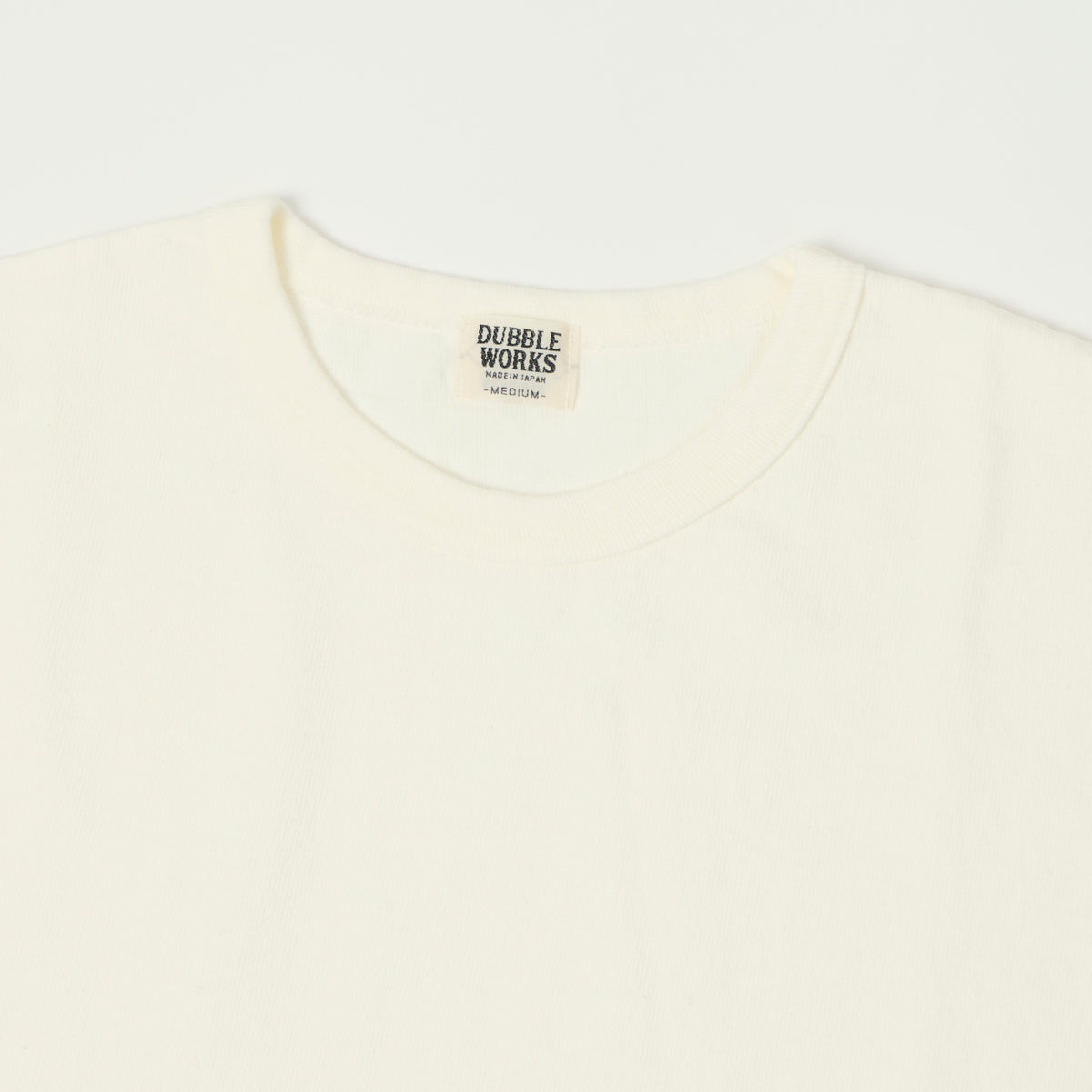 Dubbleworks Heavy Fabric Baseball Tee - Off White